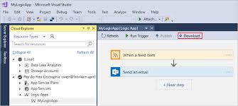 A download should start automatically in a few seconds. Edicion Y Administracion De Aplicaciones Logicas Mediante Visual Studio Con Cloud Explorer Azure Logic Apps Microsoft Docs