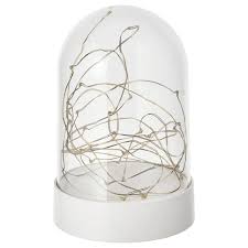 Vinterfest Led Decorative Light Battery Operated Dome White Ikea Led Decorative Lights Led Decor Light Decorations