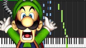 Luigi S Mansion Medley Luigi S Mansion Piano Tutorial Synthesia Youtube