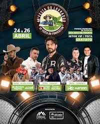 São João do Triunfo celebra a 44ª Festa do Lavrador com shows nacionais
