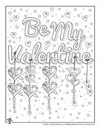 Kids and adults will cherish these free coloring pages, especially with the inclusion of premade valentine's day wishes on the cards. Valentine S Day Adult Coloring Pages Woo Jr Kids Activities Children S Publishing