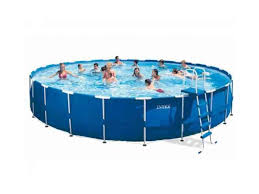 24 Feet Frame Pool If24 Intex Easy Set Swimming Pool Piscinas Plasticos Casitas