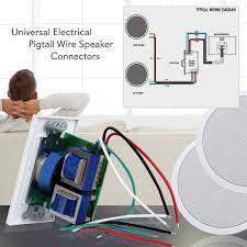 Feb 23, 2019 · 70 volt speaker volume control wiring diagram; Wall Mount Volume Control Knob Flush In Wall Plate Rotary Style Adjustment 20 20khz Freq Response Companion For Hi Fi Four Pair Speaker Selector W Audio Video Compatibility White Pyle Pvc1 Buy Online At