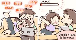 While izuku midoriya is a clear favorite, the shonen title is a big fan of shoto todoroki as well. Girlfriend Illustrates Everyday Life With Her Boyfriend And A Puppy In 20 Adorable Comics Bored Panda