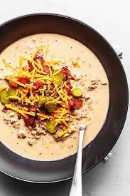 Crockpot dill pickle bacon cheeseburger soup. 30 Minute Keto Bacon Cheeseburger Soup Low Carb With Jennifer