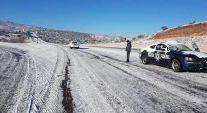 Amanece Intransitable Carretera Cuauhtemoc Policia Federal Tiempo