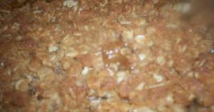 Apple Crisp Using Dehydrated Apples