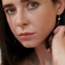 Cz Diamond By Yard Drop Chain Earrings