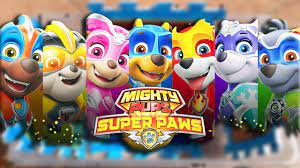 Paw Patrol Mighty Pups Super Paws Meet The Mighty Twins Paw Patrol Super Pup Paw Birthday Paw Patrol Pups