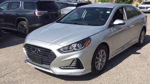 It has an abundance of available safety features, a good safety score, and lots of cargo and passenger space. Pre Owned 2019 Hyundai Sonata Sedan Silver Oshawa On Stock B12594 Youtube