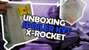 Looking for a good deal on kit spoiler? Unboxing Spoiler Kyt X Rocket Vlog 15 Youtube