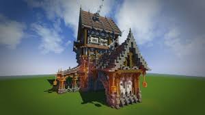 Medieval Mondays 1 Large House Minecraft Project Minecraft Projects Minecraft Construction Minecraft Steampunk