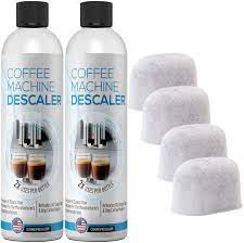 Maybe you would like to learn more about one of these? Amazon Com 4 4 4 Use Coffee Machine Descaling Solution Plus 4 Filters Universal Descaler Concentrate For All Keurig 1 0 2 0 K Cup Pod Machines And Espresso Machines Home Kitchen