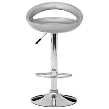We did not find results for: Seleno Bar Stool Grey Abs Gloss Finish Silver Chrome Base Kitchen High Chair Ebay