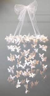 I Love The Hanging Butterflies Handmade Chandelier Butterfly Chandeliers Diy Mobile