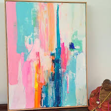 Kirsten Jackson On Instagram Positive Vibes Painting Sitting With My Happy Buddha Kirstenjackson Ki Abstract Art Painting Art Abstract Art Inspiration
