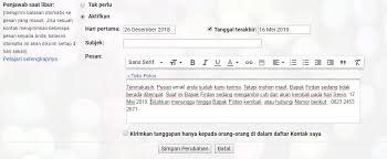 Contoh surat pribadi / personal letter dalam bahasa inggris. Contoh Surat Email Dalam Bahasa Inggris Tentang Liburan