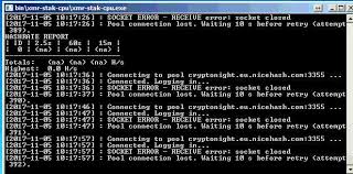 The other two instances (same version 2.4.2 was giving me no connection errors. Nice Hash Wont Let Me Mine Nicehash Cryptonight Socket Error