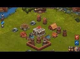 Throne Rush Gameplay Throne Rush Is A Cross Platform Social Game Massively Multiplayer Online Real Time Startegy Mmor Games Rush Games City Builder Games
