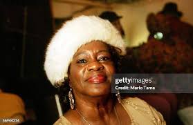 Hazel Washington, who lost her daughter in Hurricane Katrina, sits in...  News Photo