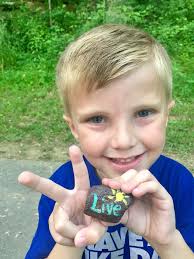 Rocky waterfall river cave in Warren Co, TN
