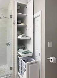 Nine small bathroom ideas to inspire your next makeover. 32 New Ideas Narrow Deep Closet Ideas Bathroom In 2020 Farmhouse Master Bathroom Bathroom Remodel Master Small Bathroom Remodel