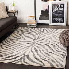 Black And Beige Rug Shop Niamey Black Beige Animal Print Area Rug 7 10 X 10 3 On Sale Free Shipping Today Overstock 22798494 Light Grey Area Rug Area Rugs Zebra Rug