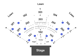 north island credit union amphitheatre seating chart