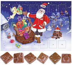 Calendrier De L Avent Chocolat 2023 Calendrier Avent 100 Personnalisable A5 | Calendriers De L Avent  Publicitaire