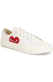 Converse Chuck Taylor All Star 70 Play Comme Des Garcons Comme Des Garcons Play X Converse Chuck Taylor Hidden Heart Low Top Sneaker Women Nordstrom Top Sneakers Women Chuck Taylors Sneakers Men
