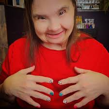 🩵🩷 got to pamper my favorite gal today, no better way than matching nails  🩷🩵 oh how I love her 🩵🩷 full gel-x set