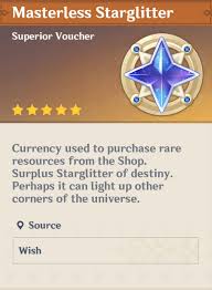 Best Use For Masterless Stardust | Stardust Exchange Guide | Genshin  Impact｜Game8