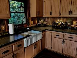 Super inexpensive and incredibly durable, corrugated galvanized steel panels give your outdoor kitchen a modern if you're thinking of a highly reflective backsplash material, such as glass or shiny metal, make sure the sun won't be creating a blinding glare while. Rustic Corrugated Metal Kitchen Backsplash Novocom Top