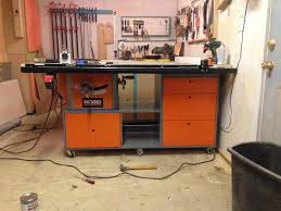 Table Saw Station Cabinet Table Saw Station Diy Table Saw Table Saw
