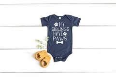 A beautiful baby shower message is just the thing to look for when you are wishing happy baby shower to the new parents on a congratulatory card. My Siblings Have Paws Shirt Funny Baby Shower Gift Funny Baby Gift Up2ournecksinfabric