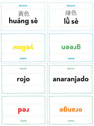 Let's get started with some counting! Printable Mandarin Chinese And Spanish Flash Cards Parents