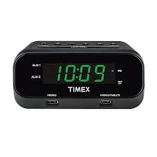 You need to learn all these tricks to getting the fastest charge. Timex Rediset Dual Alarm Clock With Dual Usb Charging Ports Bed Bath Beyond