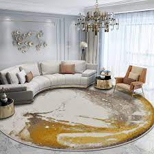 Area rug placement and rug sizes under queen bed. Modern Round Carpet Livingroom Nordic Bedroom Carpet Computer Chair Round Rug Sofa Coffee Table Floor Mat Cloakroom Area Rugs Carpet Aliexpress