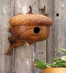 Acorn Shaped Birdhouse Birdhouse Designs Bird Houses Unique Bird Houses