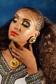 Imple and beautiful shuruba designs : The Beauty Of Ethiopian Braids Ethiopian Braids Ethiopian Hair Ethiopian Beauty