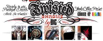 Pinstriping decal pinstripe custom culture von dutch. Twisted Chrome Custom Vinyl Pinstripes Decals Stickers For Cars Motorcycles And Almost Anywhere