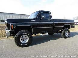 Has less than 10,000 miles since all of this was completed and has about 160,000 on the frame and body ~the body~ 1980 Chevrolet Silverado Classic C K 10 Custom Lifted 4x4 Obs Square Body Regular Cab Lb
