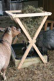 Build a feeder for your baby goats! 2