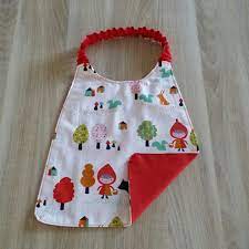 serviette de cantine elastiquee serviette de table elastique chaperon rouge tuto couture bavoir patron bavoir tuto couture bebe