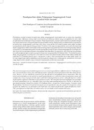 Pinjaman ini juga dalam bentuk ansuran rata, jadi anda boleh memilih yang selesa dan pasti. Pdf Paradigma Baru Dalam Pelaksanaan Tanggungjawab Sosial Syarikat Milik Kerajaan New Paradigms Of Corporate Social Responsibilities For Government Linked Companies Suraiya Ishak Academia Edu