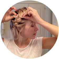 Mais on verra sûrement les élastiques. Quelle Natte Sur Cheveux Courts Plix Coiffure 2 0