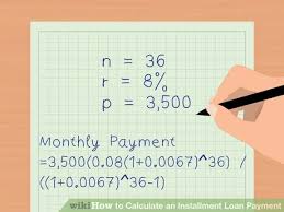 How To Calculate An Installment Loan Payment Installment Loans Loan Payment