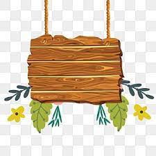 Wooden Hanging With Tropical Sign Clipart Wood Wood Decoration Png And Vector With Transparent Background For Free Download Spring Flowers Background Green Leaf Background Vector Illustration