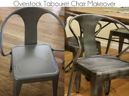Kitchen Chair Makeover Overstock Tabouret Chairs Painted Chair Makeover Kitchen Chair Makeover Painted Metal Chairs