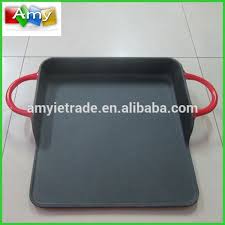 The rosettes made with the aluminum irons never release as well as rosettes made using the cast iron. Oem Odm Factory 12cm Aluminium Frying Pan Enamel Cast Iron Griddle Pan Amy Manufacturers And Suppliers Amy